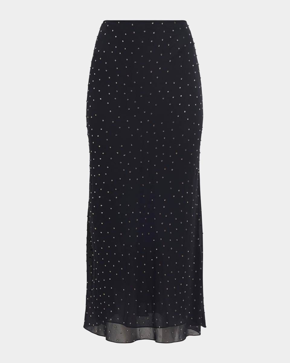Kinski Embellished Midi Skirt